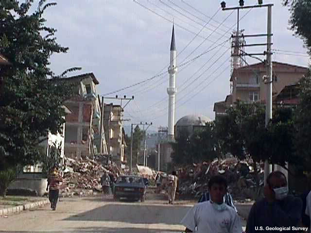 The 1999 Izmet Earthquake in Turkey.